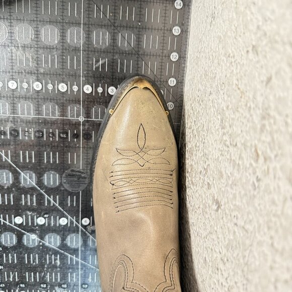 Durango Men Size 9D 21775 Light Grey Leather Pointed Toe Pull On Western Boot - Picture 14 of 14